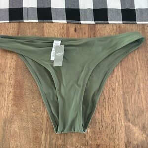 Aerie Olive Green Bikini Bottom
